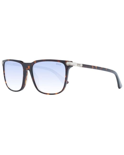 BMW Blue Brown Plastic Sunglasses for men