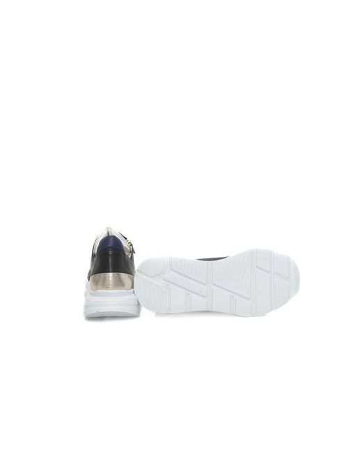 Cerruti 1881 White Goat Leather Sneaker