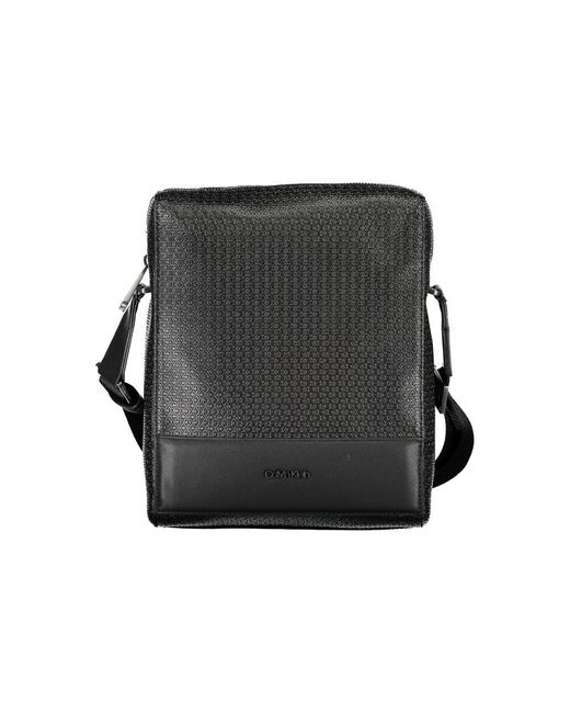 Calvin Klein Black Eco-Friendly Sleek Shoulder Bag for men