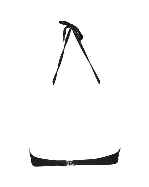 Karl Lagerfeld Black Polyamide Swimsuit