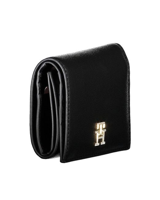 Tommy Hilfiger Black Polyethylene Wallet