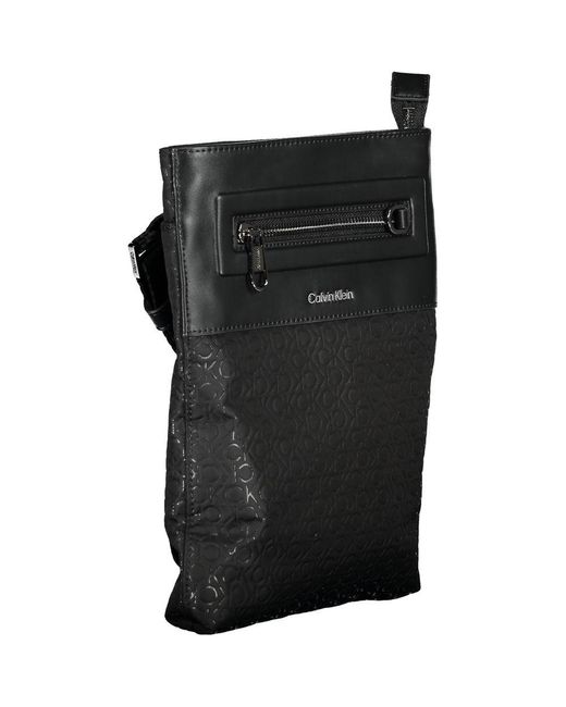 Calvin Klein Black Eco-Conscious Sleek Shoulder Bag for men