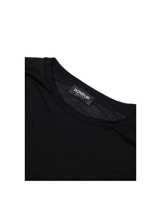 Dondup Black Viscose T