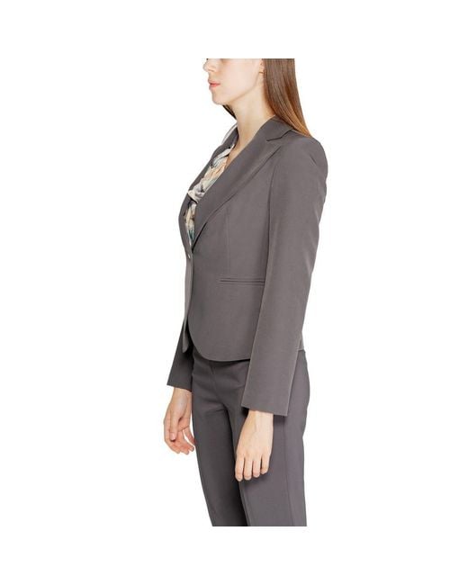 Rinascimento Gray Polyester Suits & Blazer