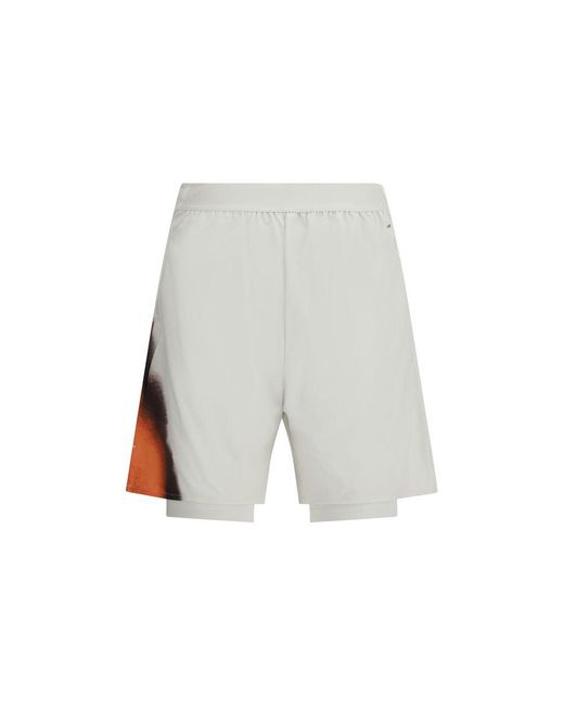 Y-3 Gray Tennis Shorts And Leggings Set for men