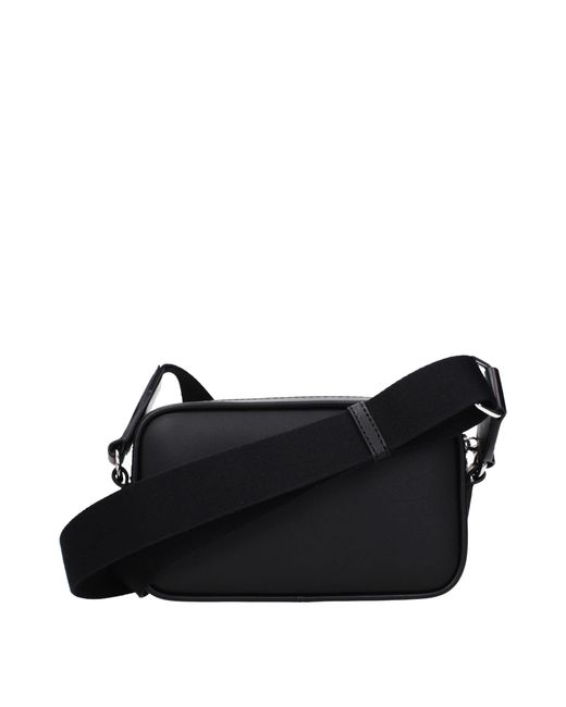 Michael Kors Black Bradshaw Crossbody Bag Leather