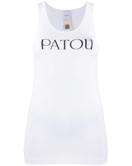 Patou Black Iconic Tank Top