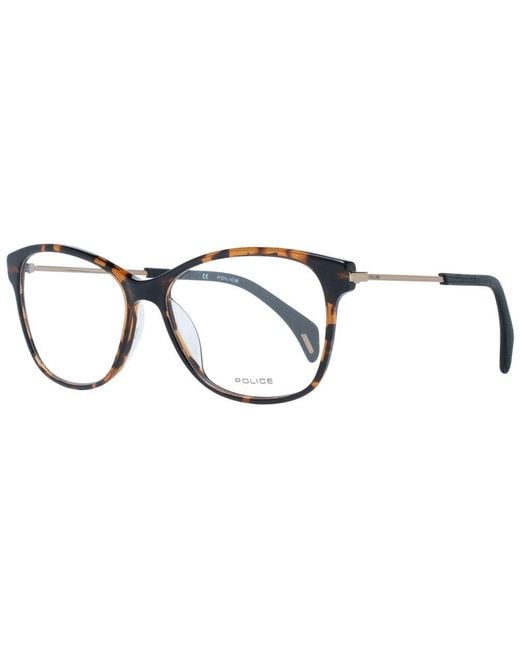 Police Brown Plastic Glasses (Frames)