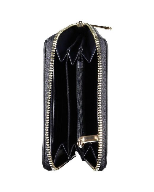 Tommy Hilfiger Blue Elegant Polyethylene Wallet For