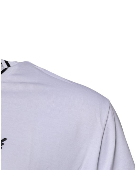 Dolce & Gabbana White Sacred Heart Short Sleeve T for men