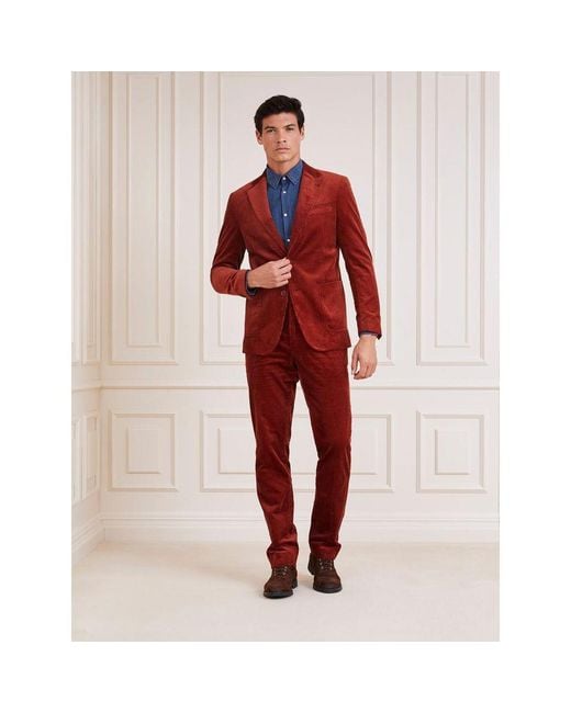Guess Red Cotton Casual Pants for men