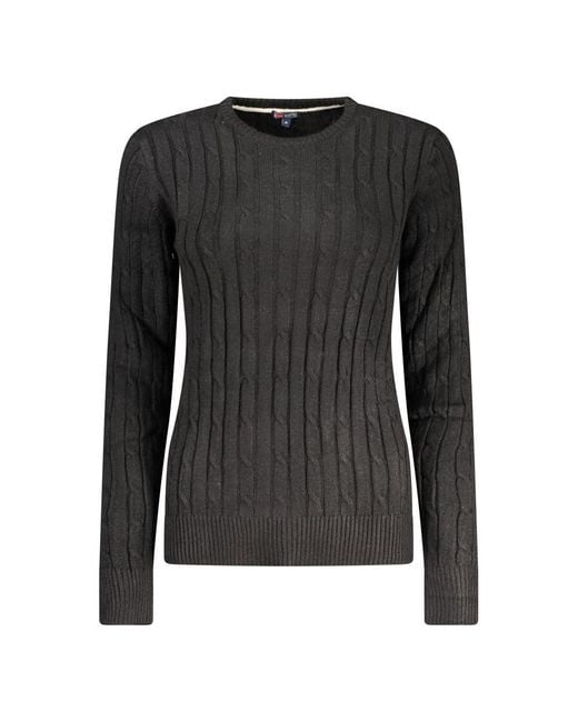 Norway 1963 Black Viscose 's Sweater