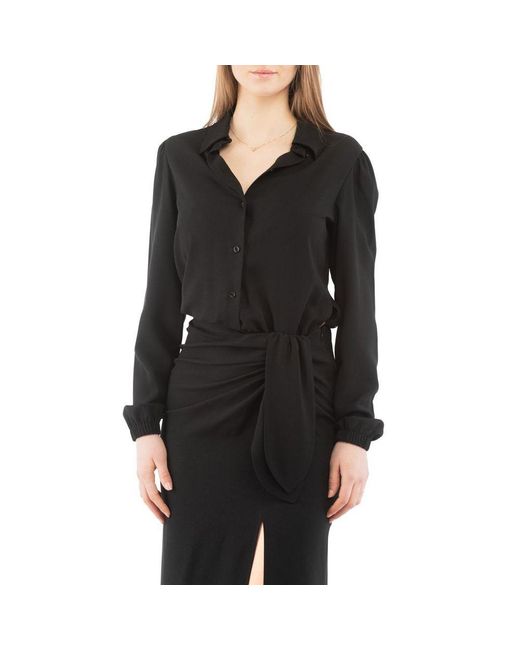 Moschino Black Marabou Casual Dress