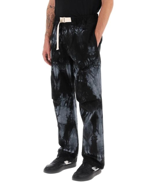DARKPARK Black Jordan Tie Dye Pants for men