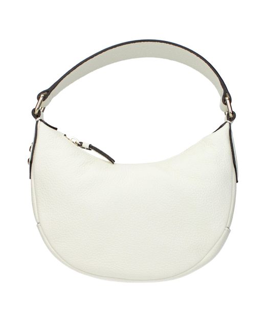 Jimmy Choo White Handbags Bets Leather/Latte