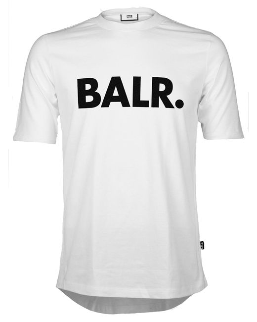 BALR White Brand Athletic T for men