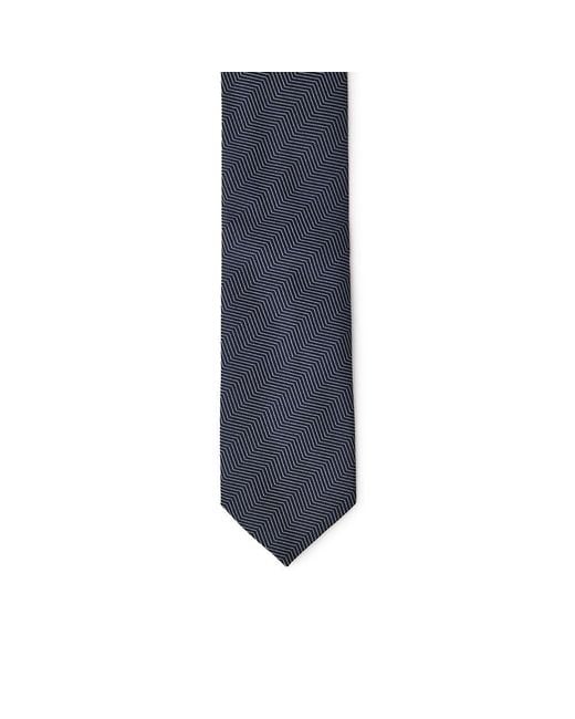 Jil Sander Blue Silk Tie for men