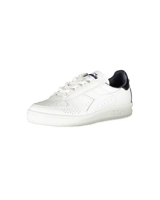 Diadora White Leather Sneaker