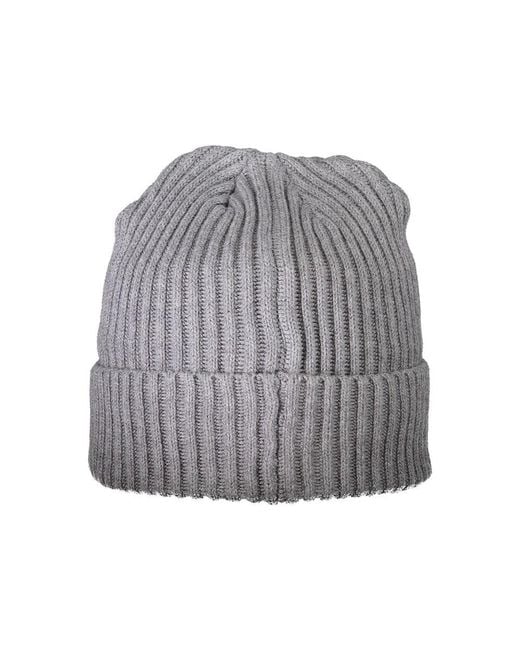 North Sails Gray Cotton Men Cap for men