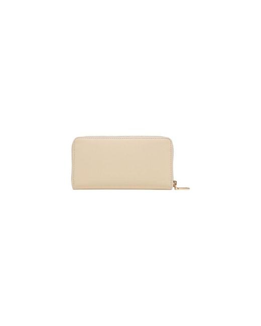 Love Moschino Natural Beige Polyethylene Wallet