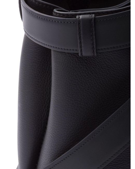 Prada Black Buckle Bags