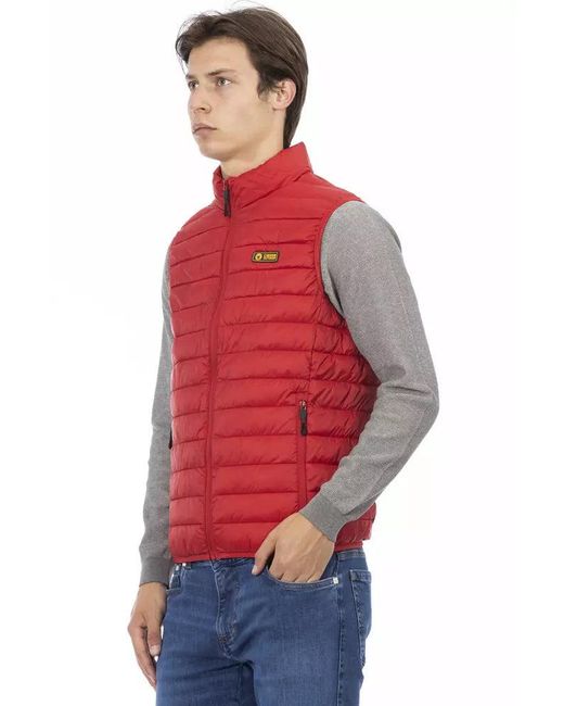 Ciesse Outdoor Red Polyester Men's Sleeveless Jacket for men