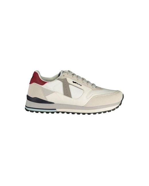 Gas White Polyurethane Men's Sneaker for men