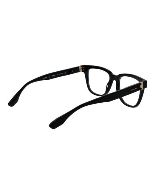 Trussardi Black Acetate Glasses (frames) for men