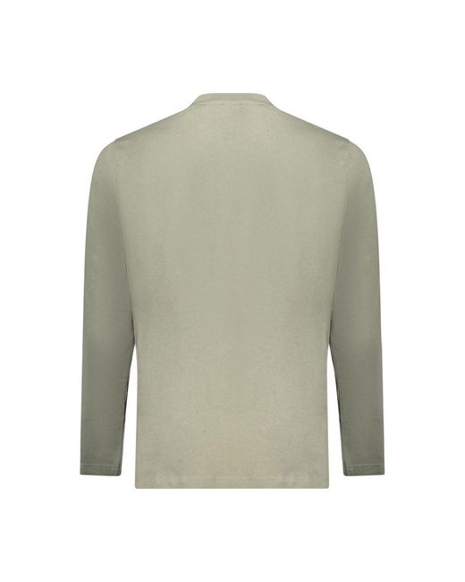 North Sails Gray Cotton T-Shirt for men