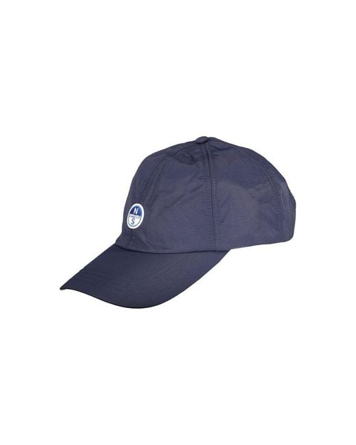 North Sails Blue Blu Polyester Men Cap for men