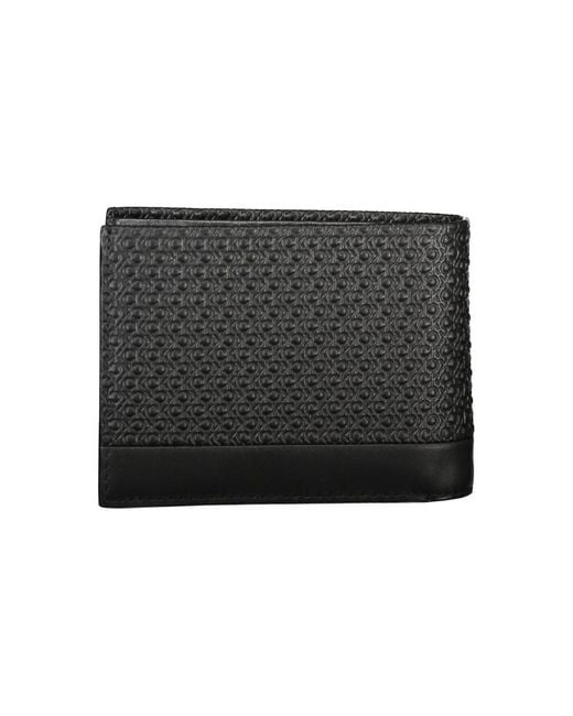 Calvin Klein Black Leather Wallet for men