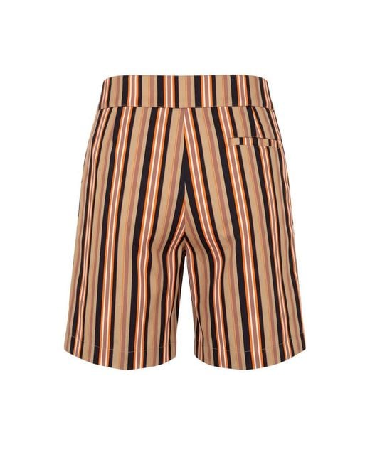 Trussardi Brown Beige Cotton Men's Shorts for men
