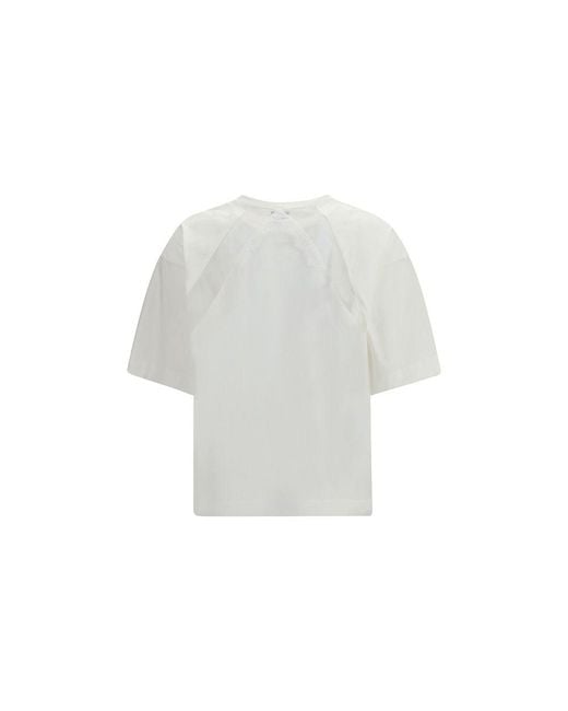 Pinko White Cotton T