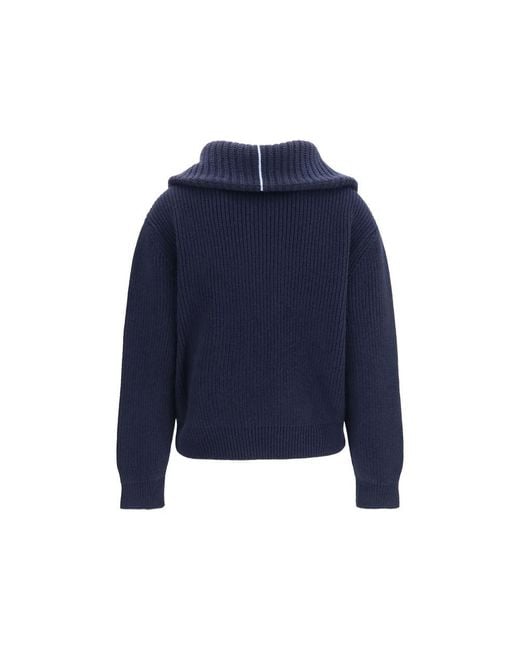 Malo Blue Cashmere Sweater