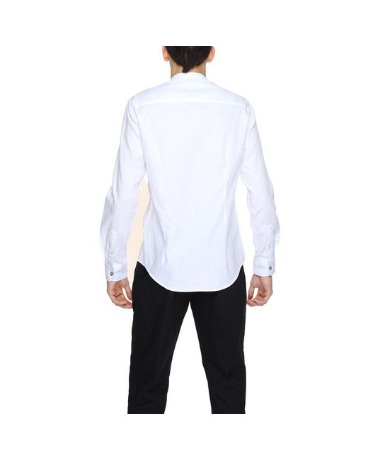 Gianni Lupo White Cotton Shirt for men