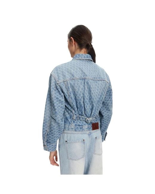 Calvin Klein Light Blue Cotton Denim Jacket