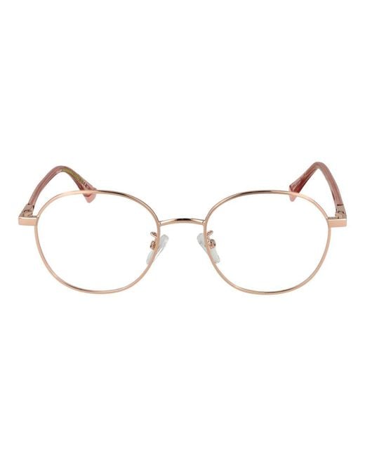Polaroid Metallic Rose Gold Metal Glasses (frames)