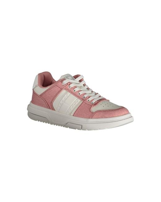 Tommy Hilfiger Pink Rosa Poliuretano Donna Sneaker