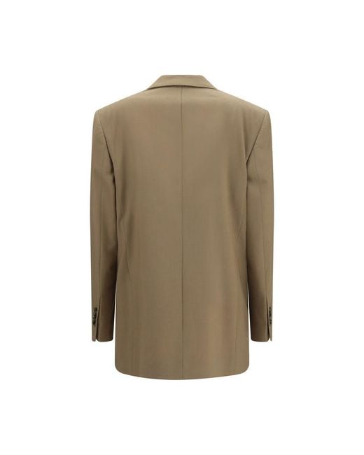 Lardini Green Beige Wool Oves Aries Blazer