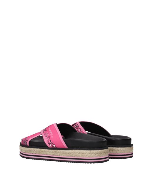 KENZO Pink Fabric Slipper
