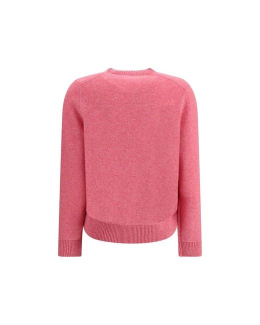 Maison Kitsuné Pink Baby Fox Jumper