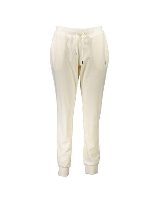 Guess Natural White Polyester 's Track Pant