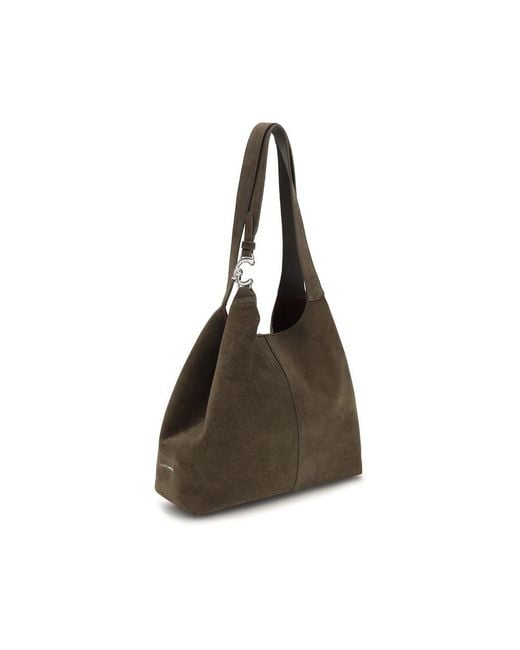 Coccinelle Brown Calf Leather Bos Taurus Shoulder Bag