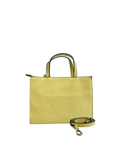 Twinset Yellow Pu Handbag