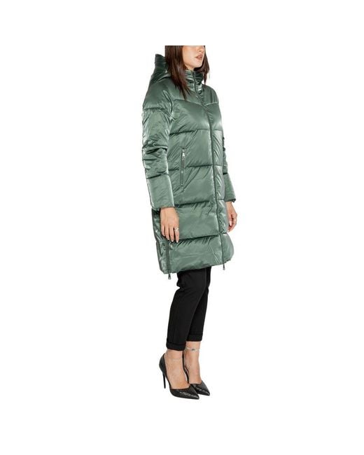 CLERÉ Green Polyester Jackets & Coat