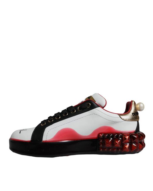 Dolce & Gabbana Red Sneakers