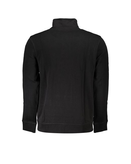 Boss Black Cotton Sweater for men
