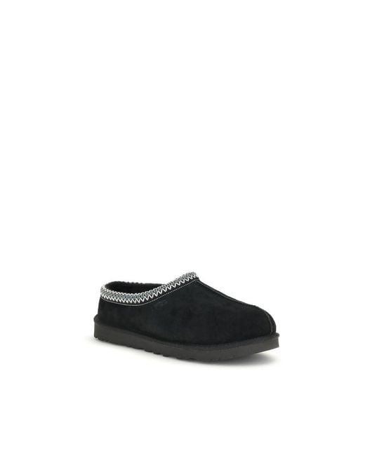 Ugg Black Leather Mules for men