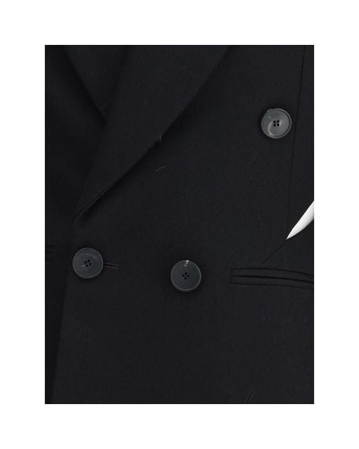 Givenchy Blue Black Wool Jacket