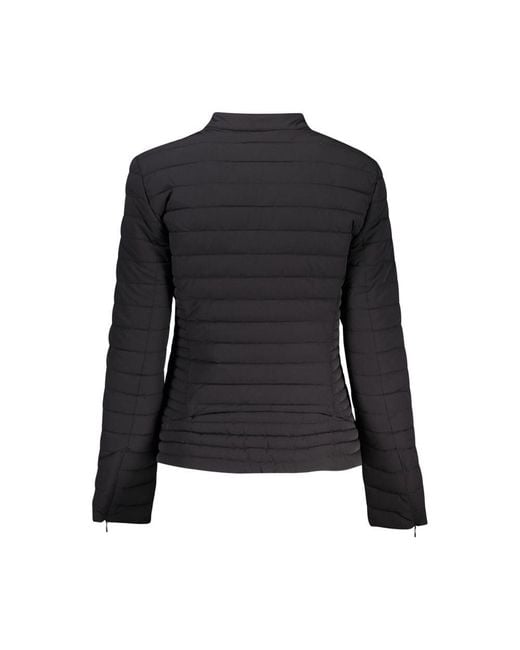 Guess Black Polyurethane Jacket